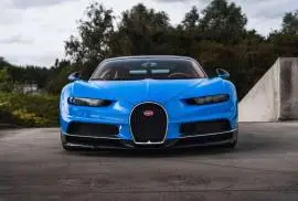 Bugatti Chiron Blue Carbon