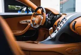 Bugatti Chiron Blue Carbon