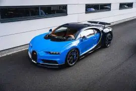 Bugatti Chiron Blue Carbon