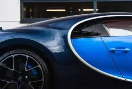 Bugatti Chiron Blue Carbon