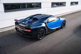Bugatti Chiron Blue Carbon