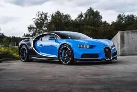 Bugatti Chiron Blue Carbon